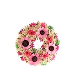 Puti Wreath ドライフラワー Yellow