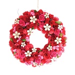 Wreath グリーンリーフ&ローズ