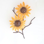Sunflower ウォールDecor S