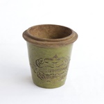 BONHEUR ボヌールPot & Saucer(White)