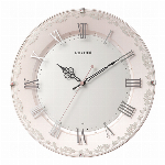 電波掛時計　フィットウェーブリブA02　白