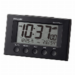 デジタル電波目覚時計　フィットウェーブスマート（白）