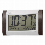 ダブルアラーム付デジタル電波目覚時計