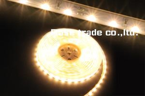防水型LEDテープライト、側面発光、SMD020型、電球色、300球、5m巻、部品別売り 