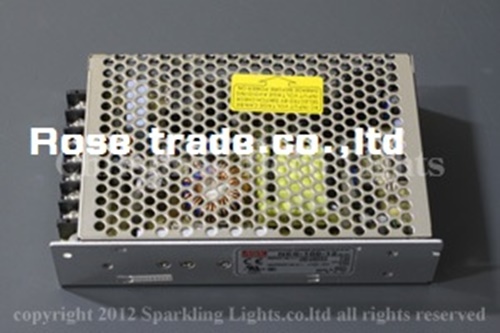 LEDテープライト用AC/DCアダプタ、12V、8.5A、100W級