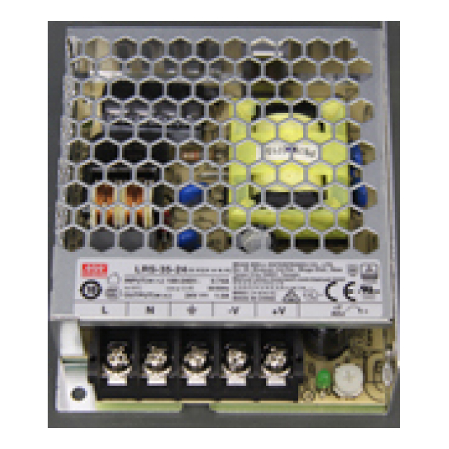 AC/DCアダプタ(スイッチング電源)、DC24V、1.5A、35W級