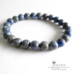 丸玉約8mm天然石ブレスレット 