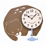 クーナ振り子時計　クマ