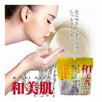 肌に届け肌に与える恵みの洗顔。和美肌洗顔石けん・日本製