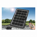 太陽光でスマホ充電・ハイパワーメガソーラーパネル・USBで接続可能な機器に充電・防災