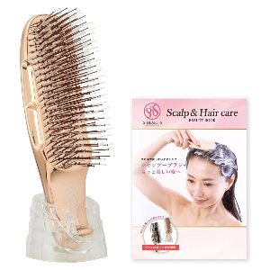 ネットで売れ筋！S HEART S（エスハートエス）頭皮ブラシ とスカルプブラシ…