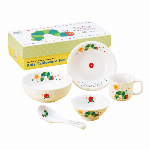 欠品中・人気のはらぺこあおむし ・食器セット・ 食洗機＆電子レンジ対応 ギフト 5点セット 日本製