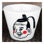 ほっぺが赤くなる・ほろ酔いロックグラスぐい飲み・戦国武将・6種類・美濃焼・日本製