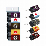 忍者押し出し消しゴムセット・金太郎飴のように切っても切っても手裏剣