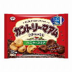 不二家　カントリーマアム　バニラ＆ココア　18枚　日本製