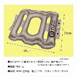 リアル店舗様限定・スポーツ観戦＆アウトドア用枕にもなるエアクション・阪神タイガースデザイン・日本製・２カラー