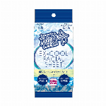 リアル店舗様向け・夏向き商材・ヒアルロン酸で肌に潤いを与えながら制汗効果・極冷爽快クールフェイシャルシート・30枚入り・日本製