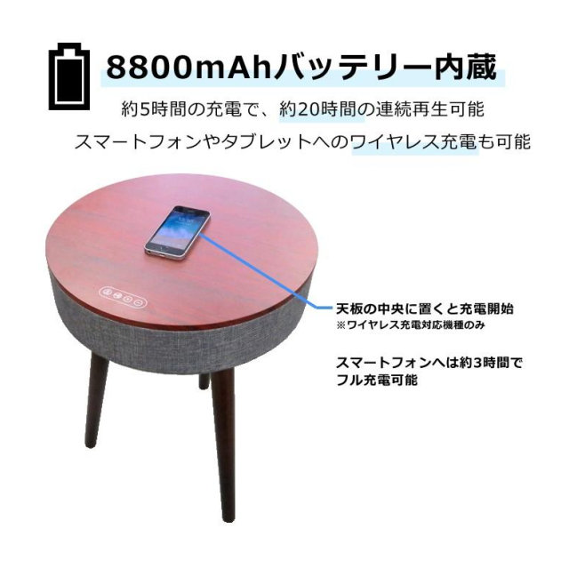 CICONIA ・機能性とデザイン性・サウンドテーブル・スピーカー