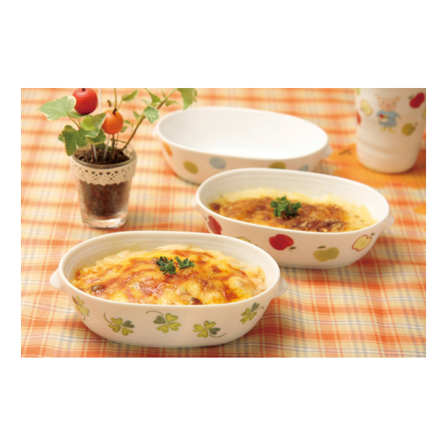 らんらんランド 深グラタンボウル - （株）梅屋 [品番：2240071] の卸