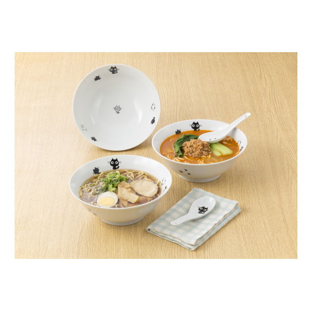 美濃焼 キャットフレンズ麺鉢 - （株）梅屋 [品番：2711185] の