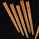 蜜蝋仕上げ六角子供箸