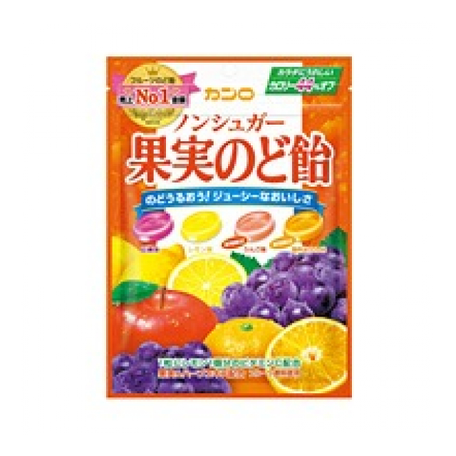ノンシュガー果実のど飴　　　　 90g