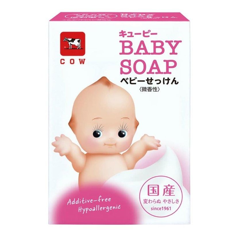 キューピー　ベビー石けん　1コ入　90G 【ベビーソープ 無添加 低刺激 新生児 使える】