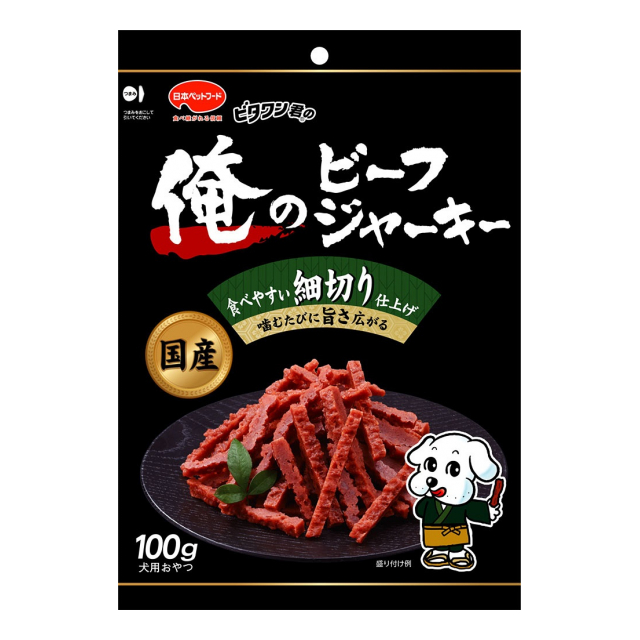 ビタワン俺のビーフジャーキー細切り　１００ｇ