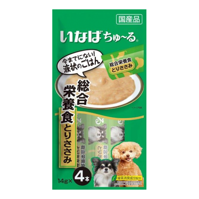 犬用ちゅ?る総合栄養食笹身１４ｇ４本