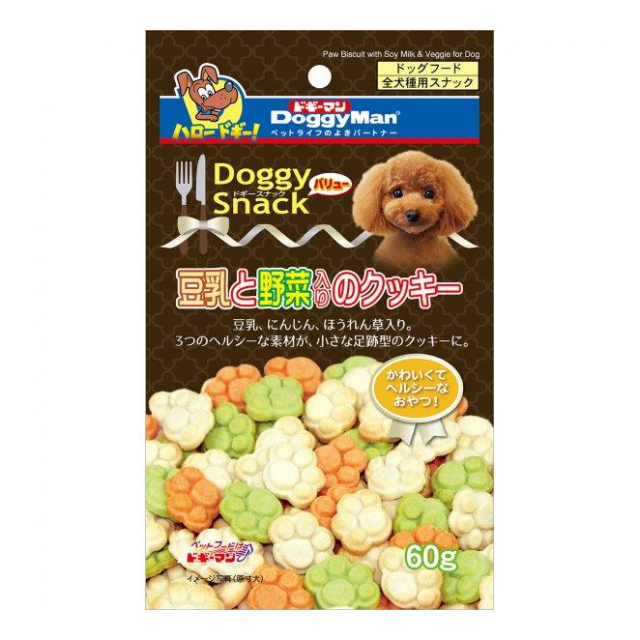 ＤＳＶ　豆乳と野菜入りのクッキー　６０ｇ