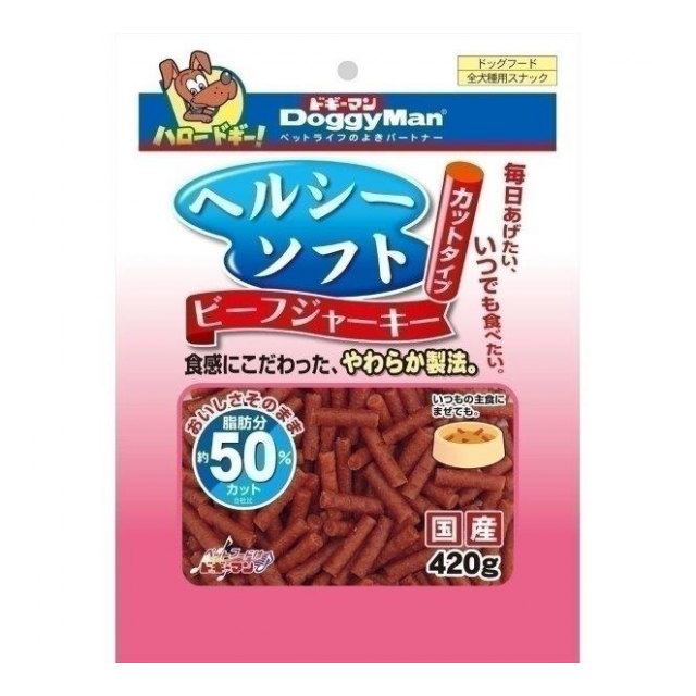 ヘルシーソフトビーフジャーキーカット４２０ｇ