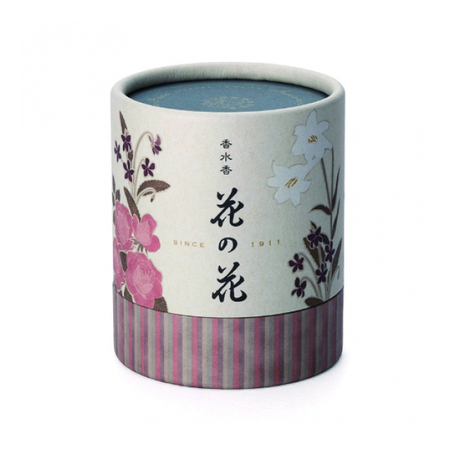 香水香　花の花　３種入　うず巻 12巻 【お香 香立付き】