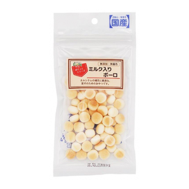 ﾎﾟｹｯﾄｼﾘｰｽﾞ)ミルク入りボーロ　25g