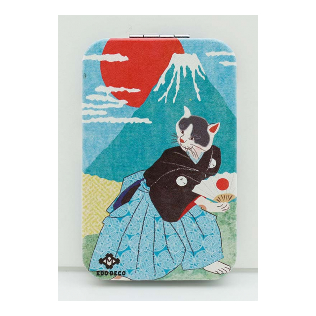 洒落ねこｺﾝﾊﾟｸﾄﾐﾗｰ 四角  富士山 400878001