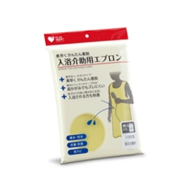 ＰＨ入浴介助用エプロン Ｍ?Ｌ イエロー １枚