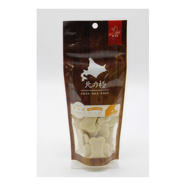【欠品中】北の極）チーズカリカリトリーツ 80g
