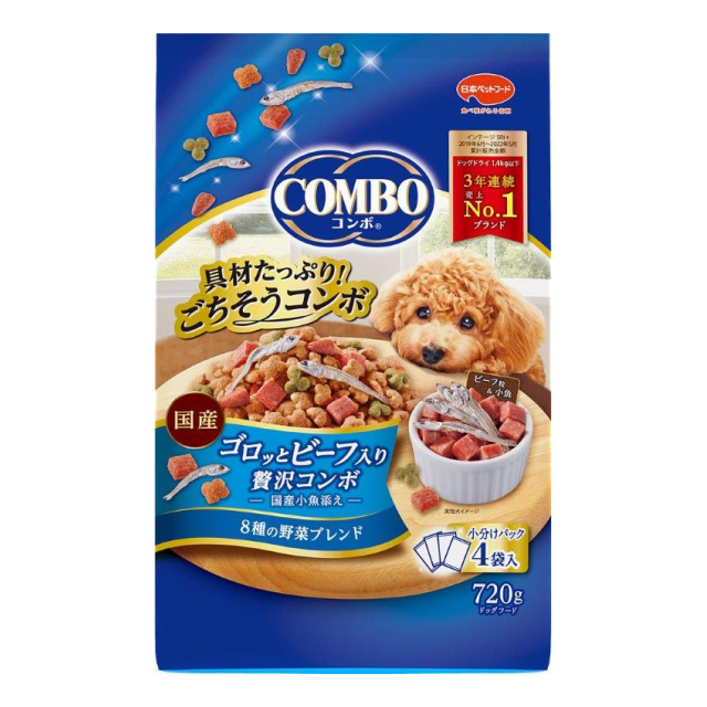 コンボ　ドッグ　ビーフ入り 720g