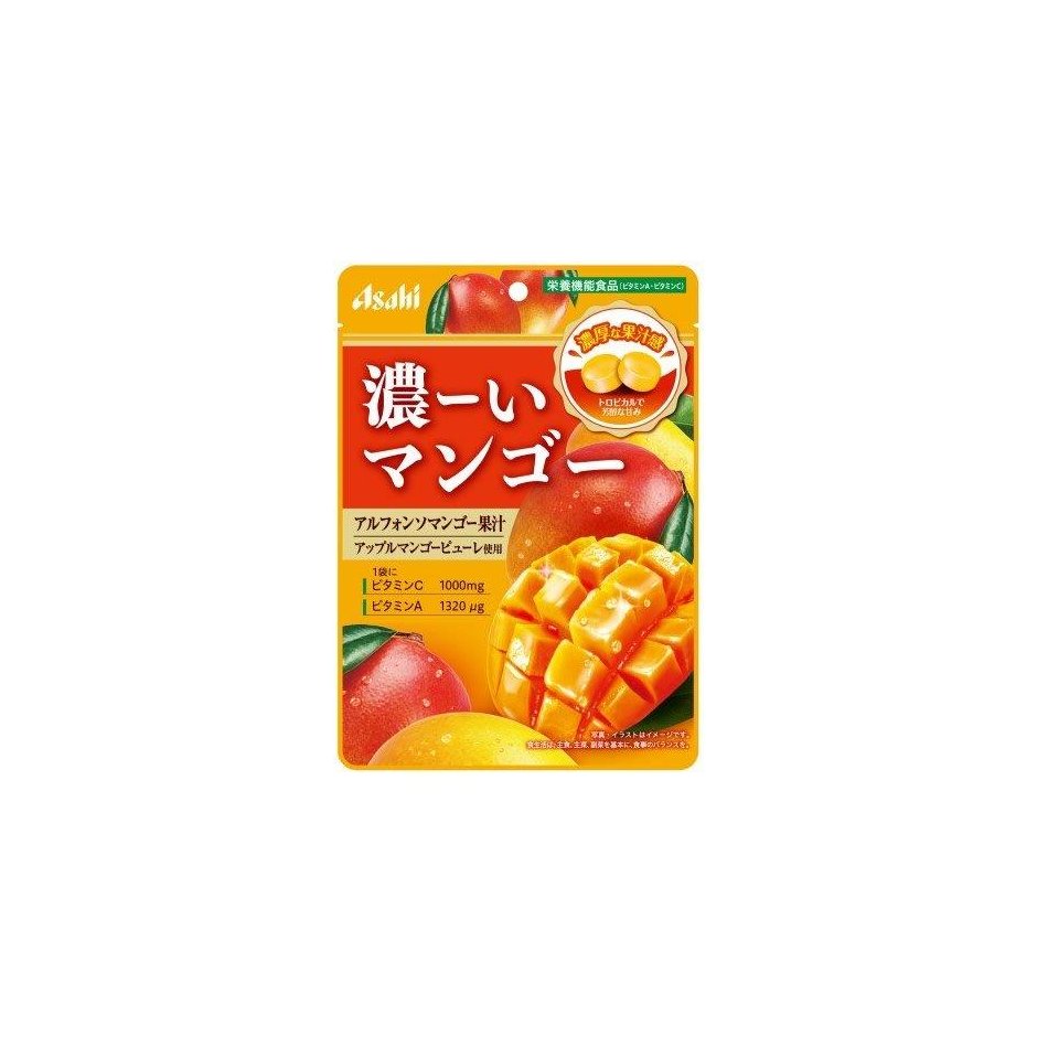 【栄養機能食品】アサヒ 濃ーいマンゴー 80ｇ