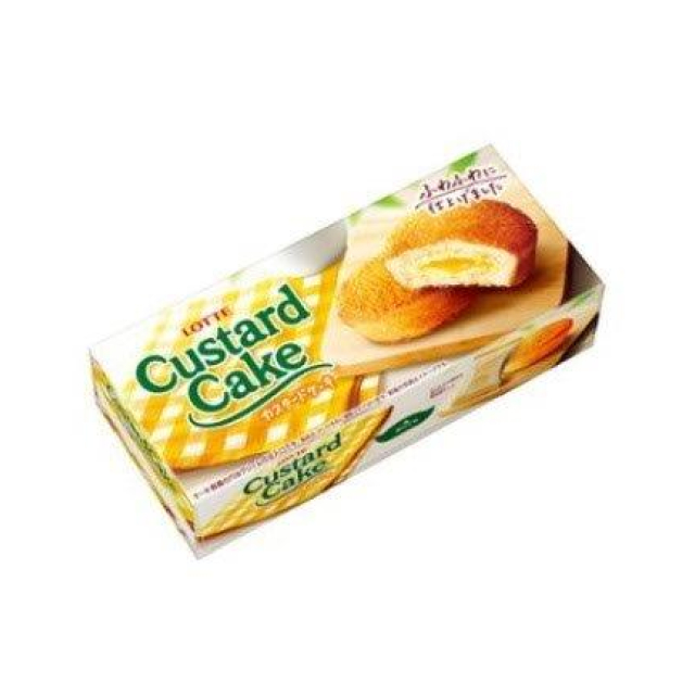 ロッテ　カスタードケーキ 6個入