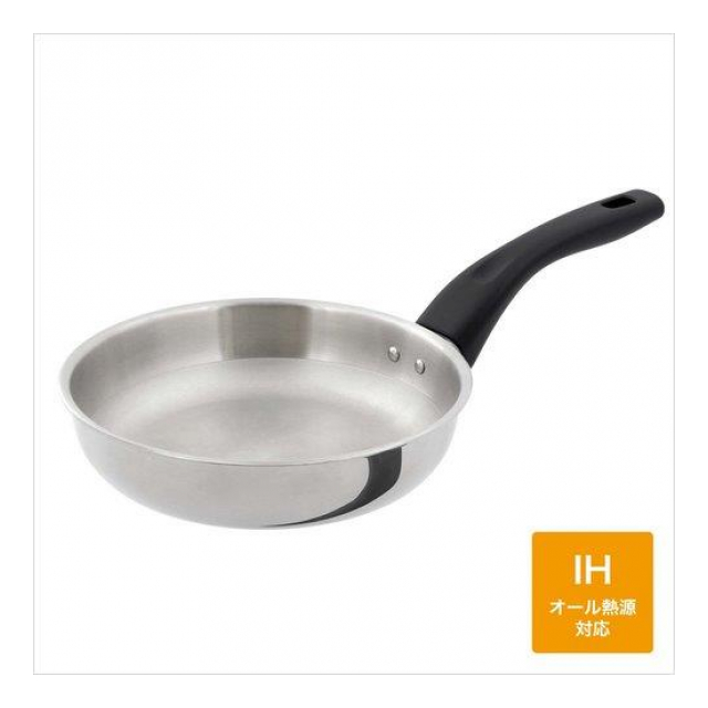 ドットリッチ　ステンレス３層鋼　ＩＨ　フライパン　２０ｃｍ ＮＤ?２４１