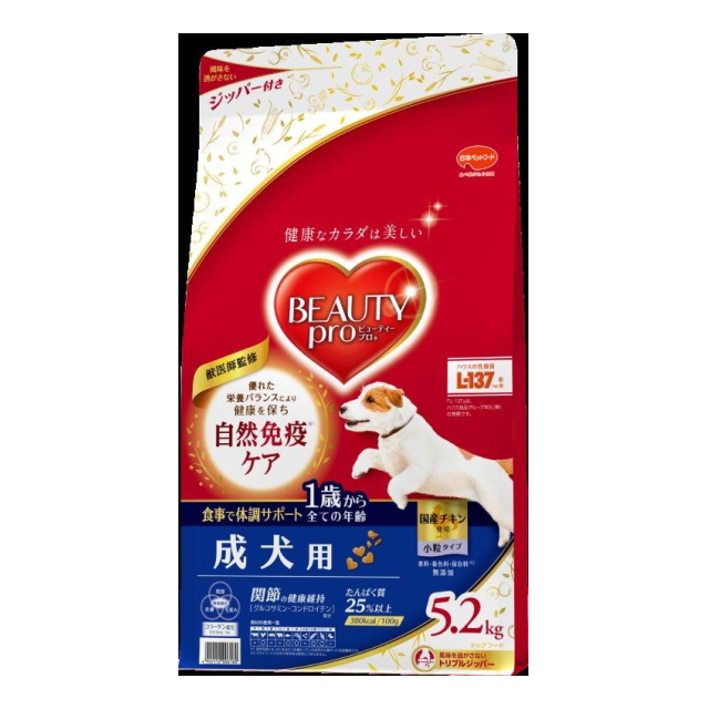 ビューティープロ ドッグ 成犬用 1歳から 5.2kg