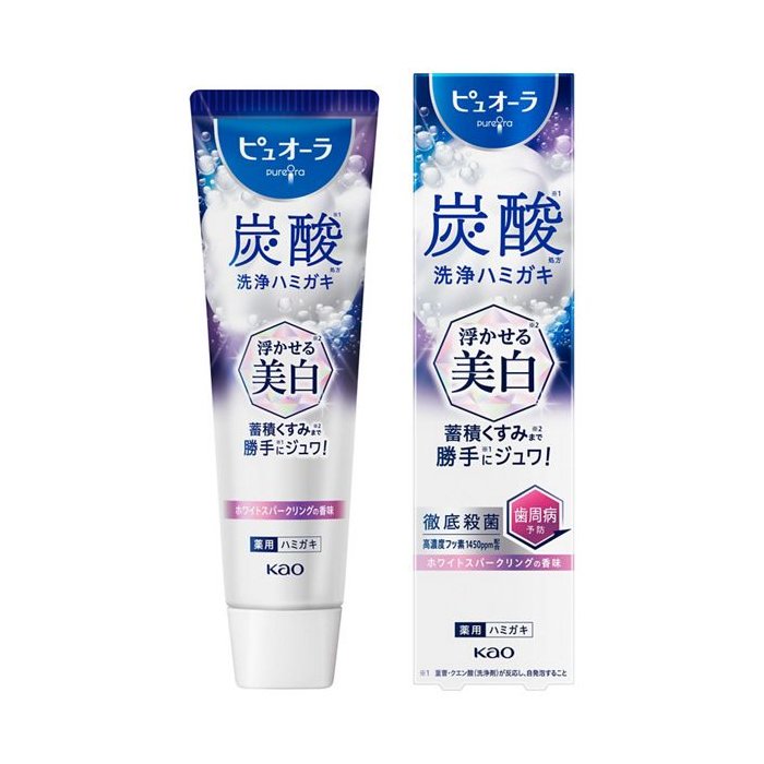 【医薬部外品】ピュオーラ　炭酸ハミガキ　浮かせる美白 95g