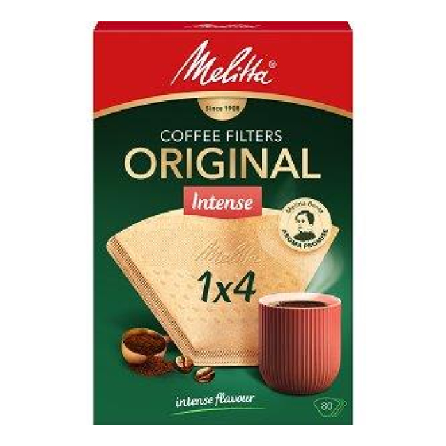 Original Intenseオリジナル インテンスナチュラルブラウン80枚入 1×4(4?8杯用) 【コーヒーフィルター】