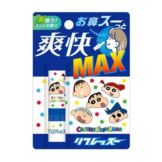 クレヨンしんちゃんリフレッスー　カスカベ防衛隊 【メントール ミントスティック】
