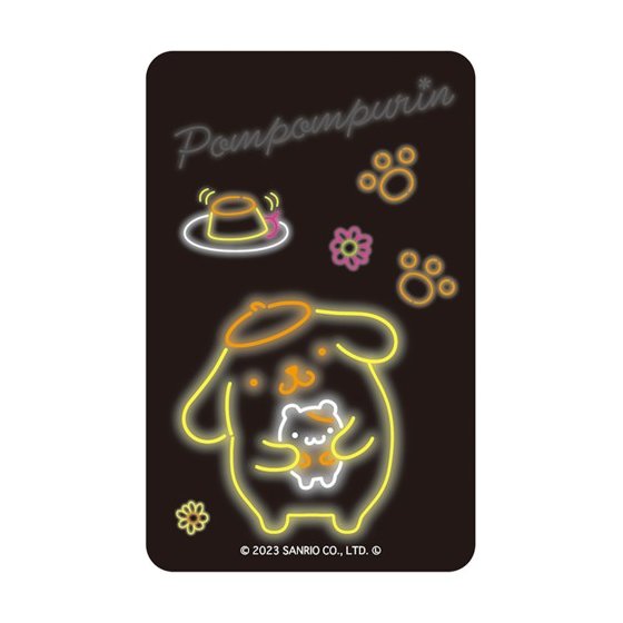 まじかる百貨店ステッカー　ポムポムプリン１