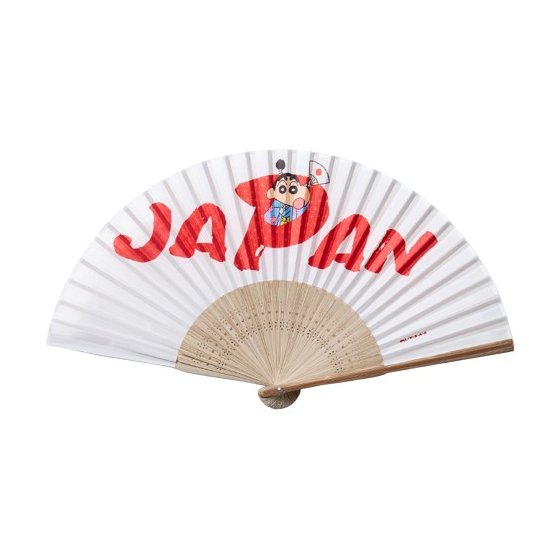 クレヨンしんちゃん　扇子　日本