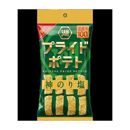 湖池屋プライドポテト　ひとくちカット　神のり塩