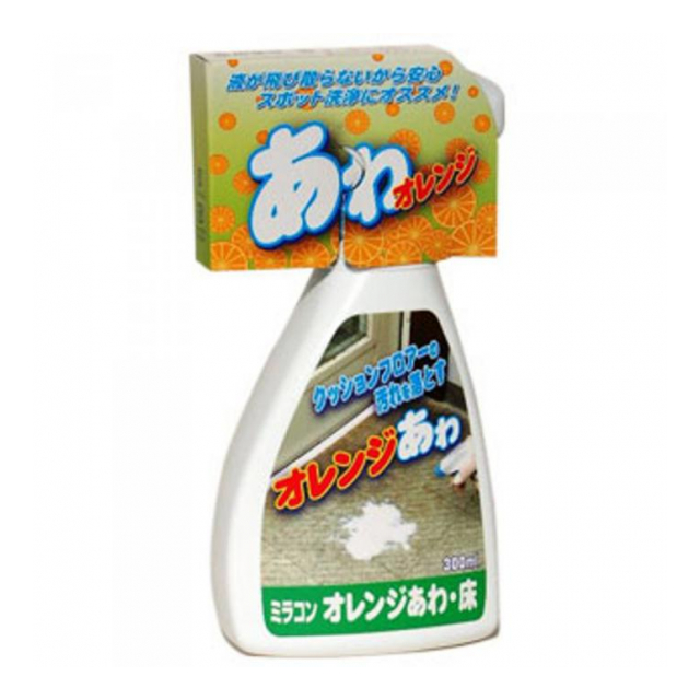 日本ミラコン産業 オレンジあわ・床 300ml BOTL-19