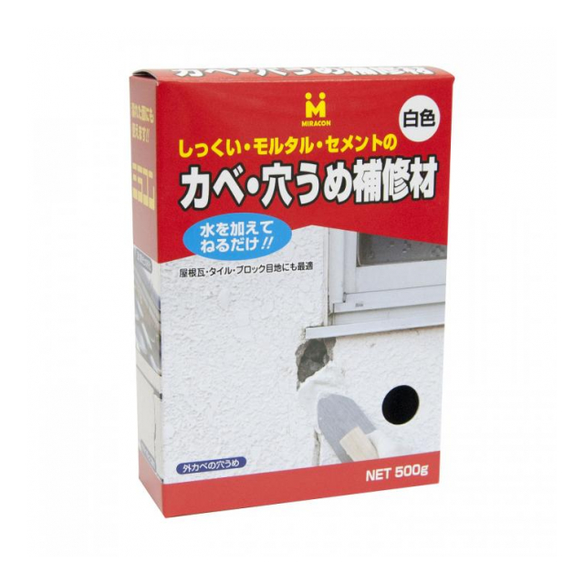 日本ミラコン産業 ミラコン 白 500g M-500W