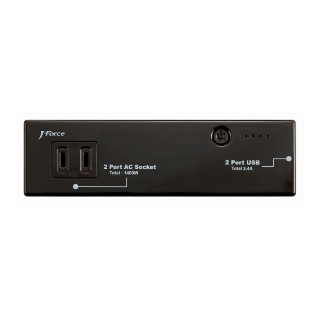 USB給電、モバイルバッテリー機能付き電源タップ「世界巡業」 JF-PEACE4K